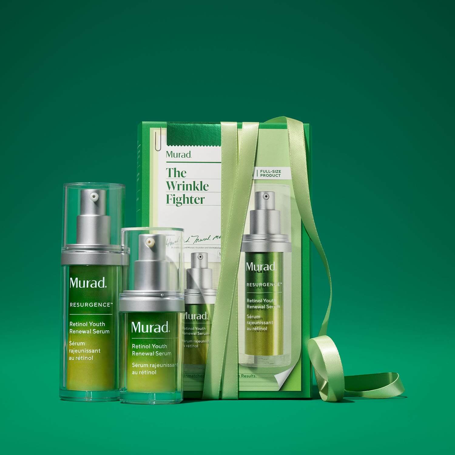 THE WRINKLE FIGHTERS (SET DE RETINOL PARA LA PREVENCIÓN DE ARRUGAS Y LÍNEAS DE EXPRESIÓN.)